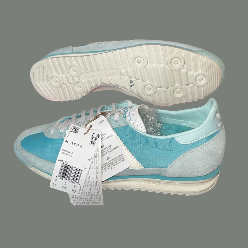 *new* Adidas Women's SL 72 Sneakers - Easy Mint - Picture 5 of 13